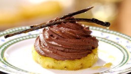 ANANAS ROTI GANACHE CHOCOLAT CARINNE TEYSSANDIER