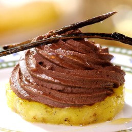 ANANAS ROTI GANACHE CHOCOLAT CARINNE TEYSSANDIER