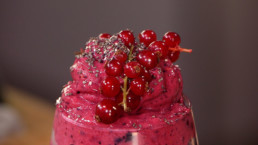 Recette Glace vegan aux fruits rouges Carinne Teyssandier