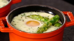 recette OEUF COCOTTE Carinne Teyssandier