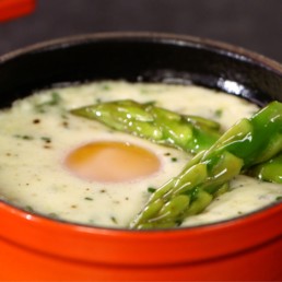 recette OEUF COCOTTE Carinne Teyssandier