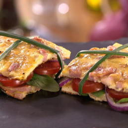 Sandwich Omelette Recette Carinne Teyssandier