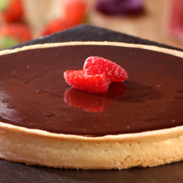 Recette tarte au chocolat Carinne Teyssandier