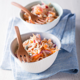 Recette Coleslaw Carinne Teyssandier