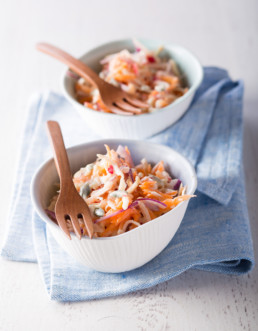 Recette Coleslaw Carinne Teyssandier