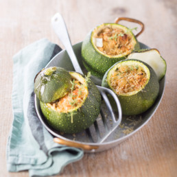 recette courgettes farcies carinne teyssandier