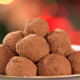 Recette truffes au chocolat Carinne Teyssandier