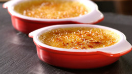 Recette crème brulée champagne Carinne Teyssandier