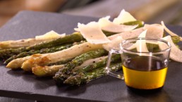 Recette Asperges confites Carinne Teyssandier