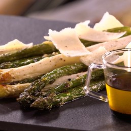 Recette Asperges confites Carinne Teyssandier