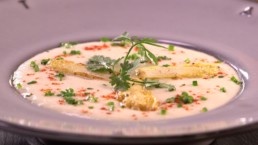 Recette Velouté aux Asperges Carinne Teyssandier