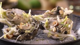 Recette des huitres aux endives - Carinne Teyssandier