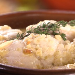 Recette de Lotte au vin blanc - Carinne Teyssandier