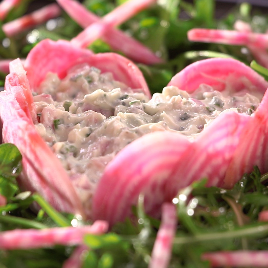 Recette coeur de betterave zoom - Carinne Teyssandier