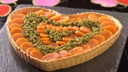 Recette coeur de tarte salée - Carinne Teyssandier